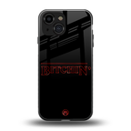 bitchin back phone cover | glass case for iphone 13 mini