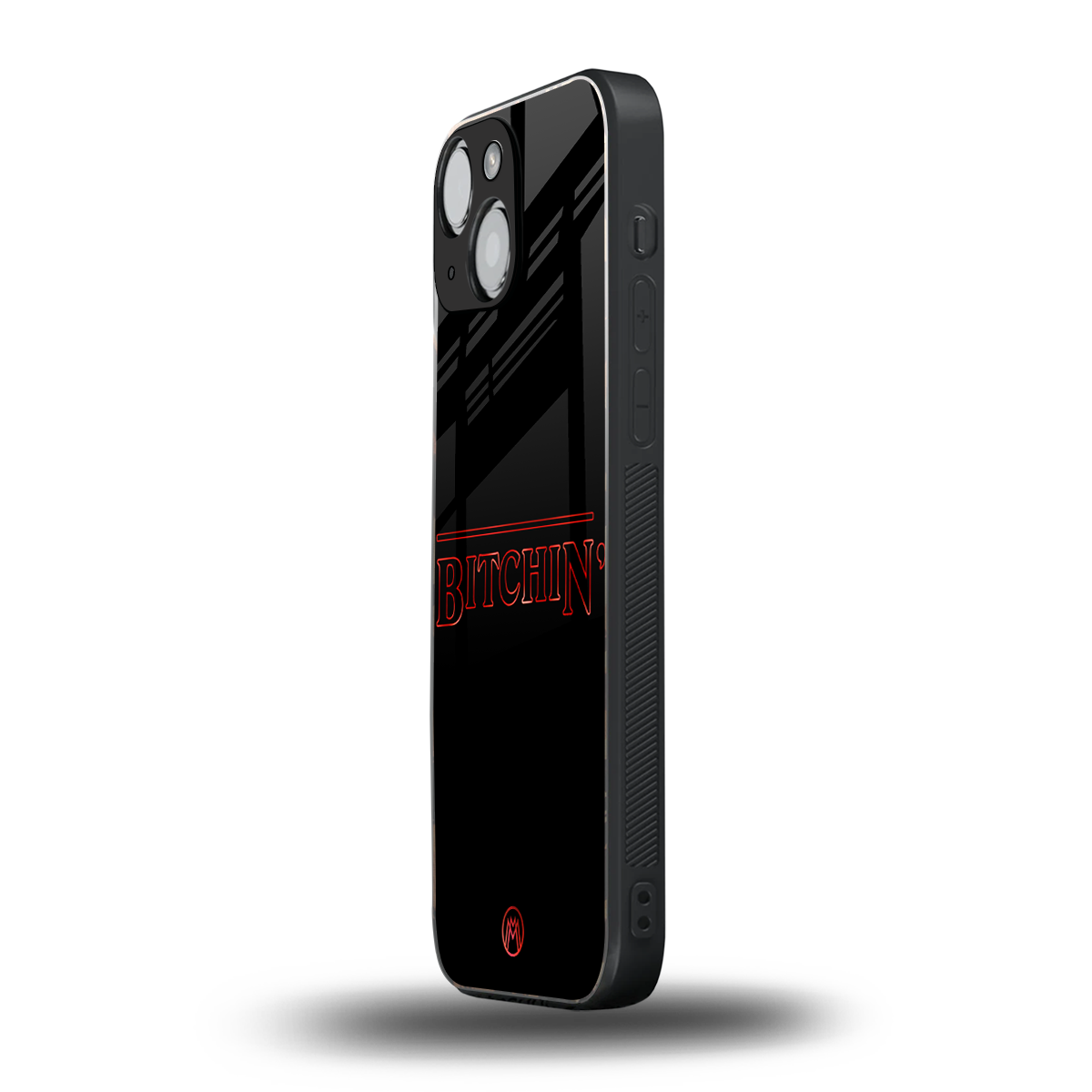 bitchin back phone cover | glass case for iphone 13 mini
