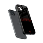 bitchin back phone cover | glass case for iphone 14 plus