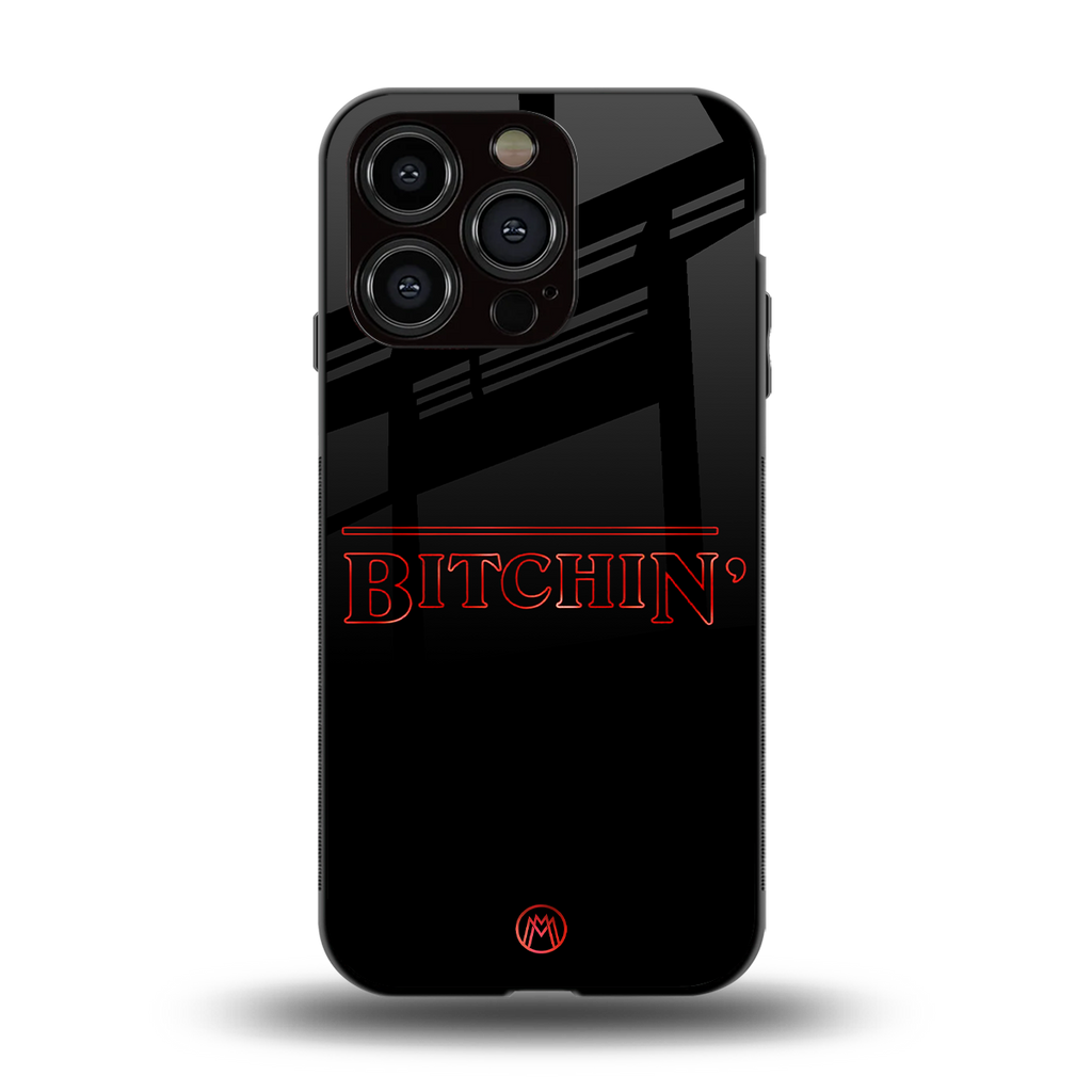 bitchin back phone cover | glass case for iphone 15 pro