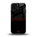 bitchin back phone cover | glass case for iphone 15 pro