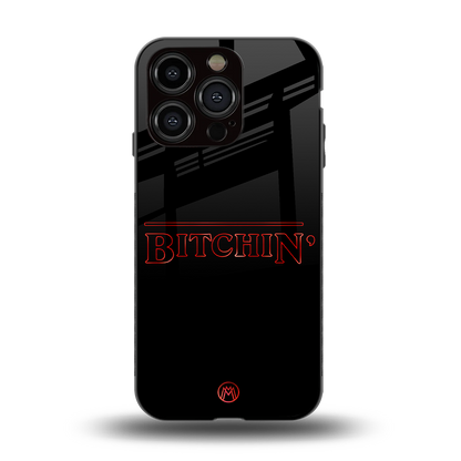 bitchin back phone cover | glass case for iphone 15 pro
