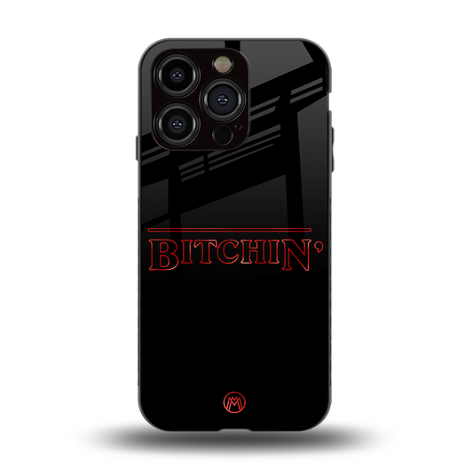 bitchin back phone cover | glass case for iphone 15 pro