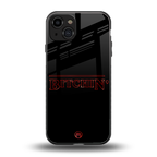 bitchin back phone cover | glass case for iphone 15