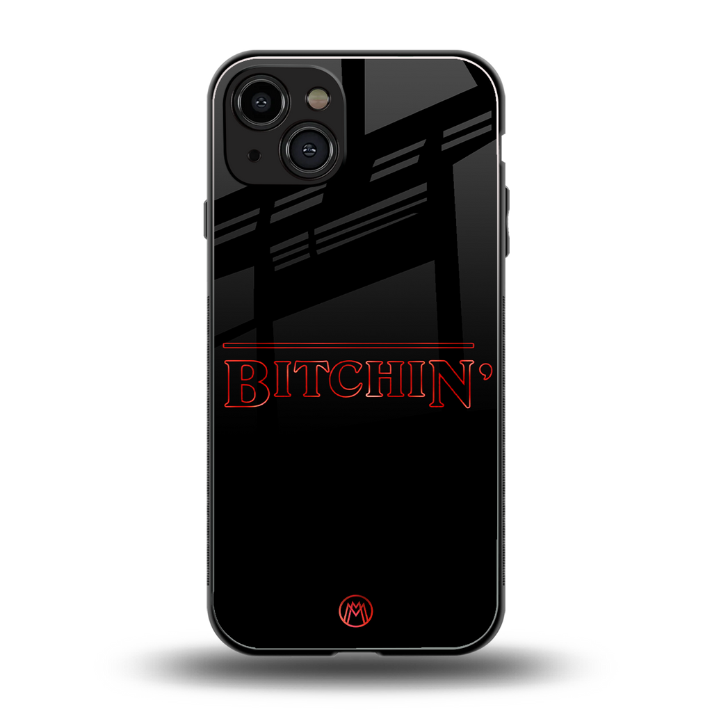 bitchin back phone cover | glass case for iphone 14