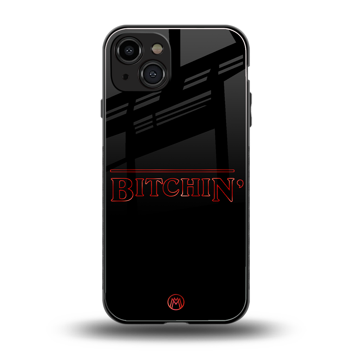 bitchin back phone cover | glass case for iphone 14