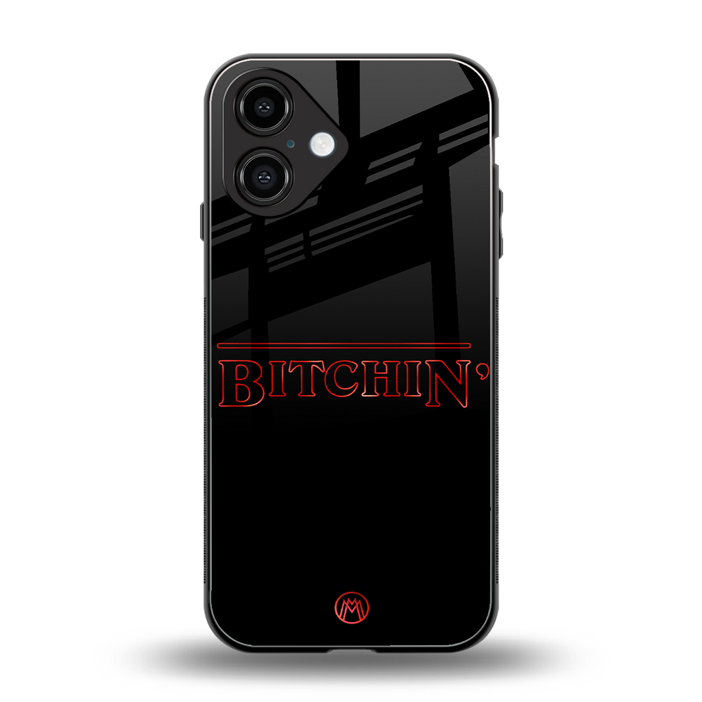 bitchin back phone cover | glass case for iphone 16