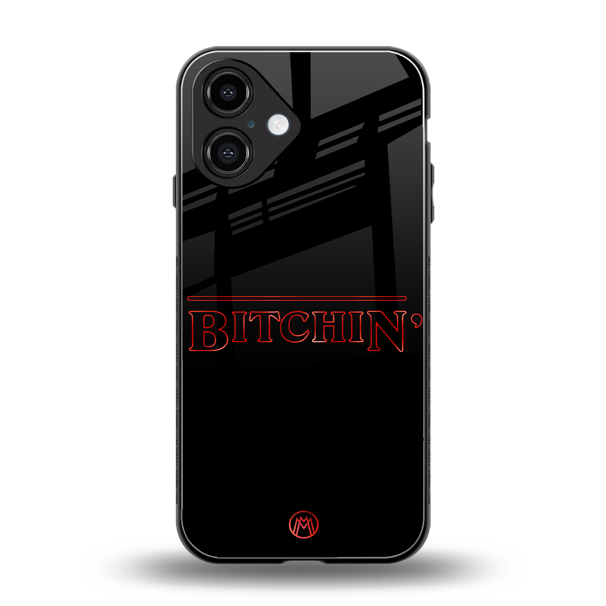bitchin back phone cover | glass case for iphone 16