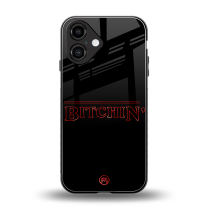 bitchin back phone cover | glass case for iphone 16