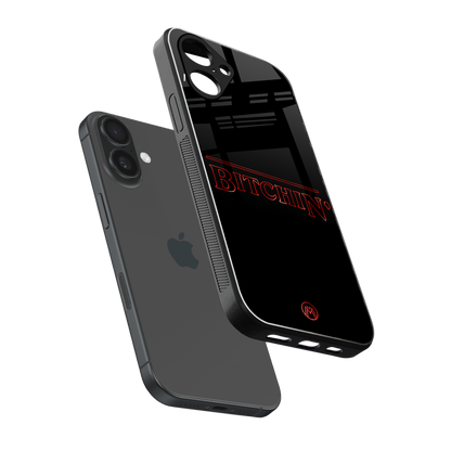 bitchin back phone cover | glass case for iphone 16