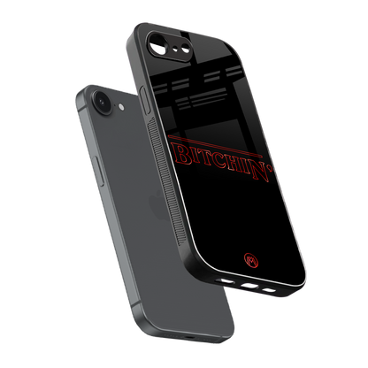 bitchin back phone cover | glass case for iphone 16e