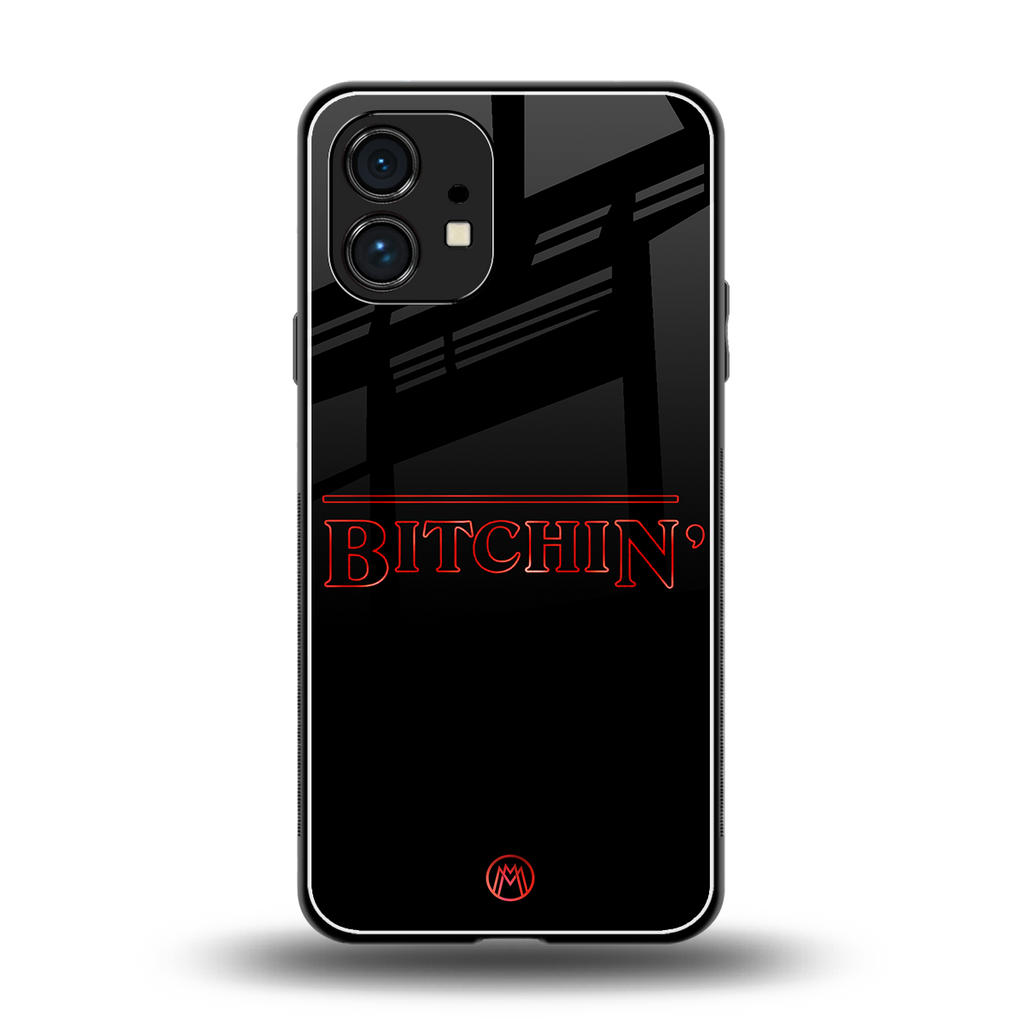 bitchin back phone cover | glass case for nothing phone 1