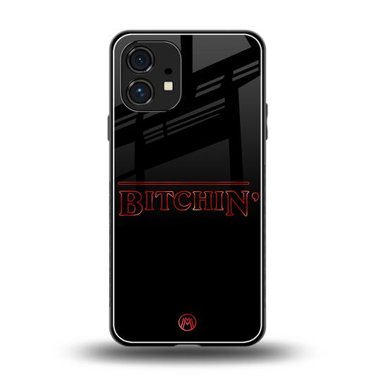 bitchin back phone cover | glass case for nothing phone 1