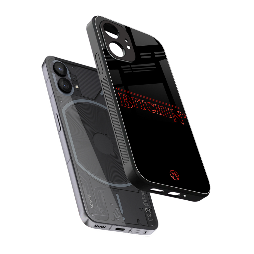 bitchin back phone cover | glass case for nothing phone 1