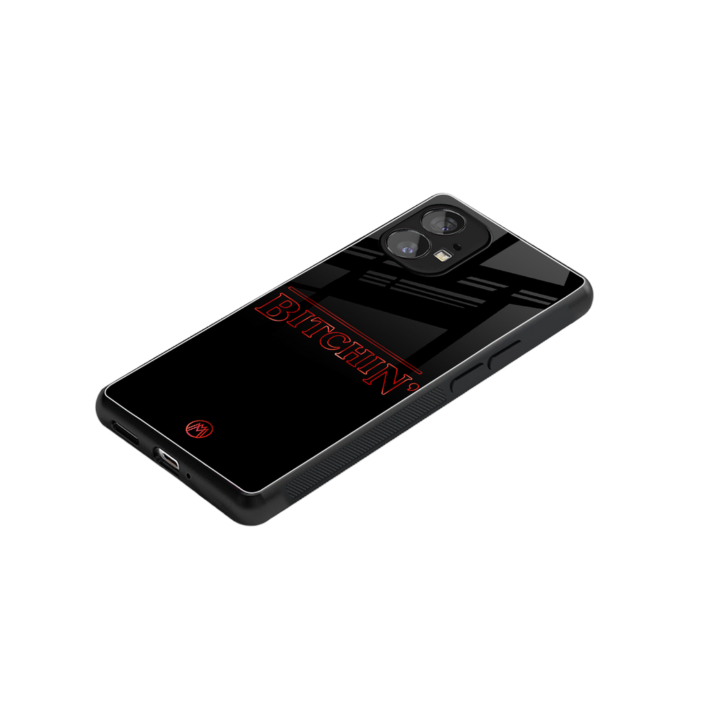 bitchin back phone cover | glass case for nothing phone 1
