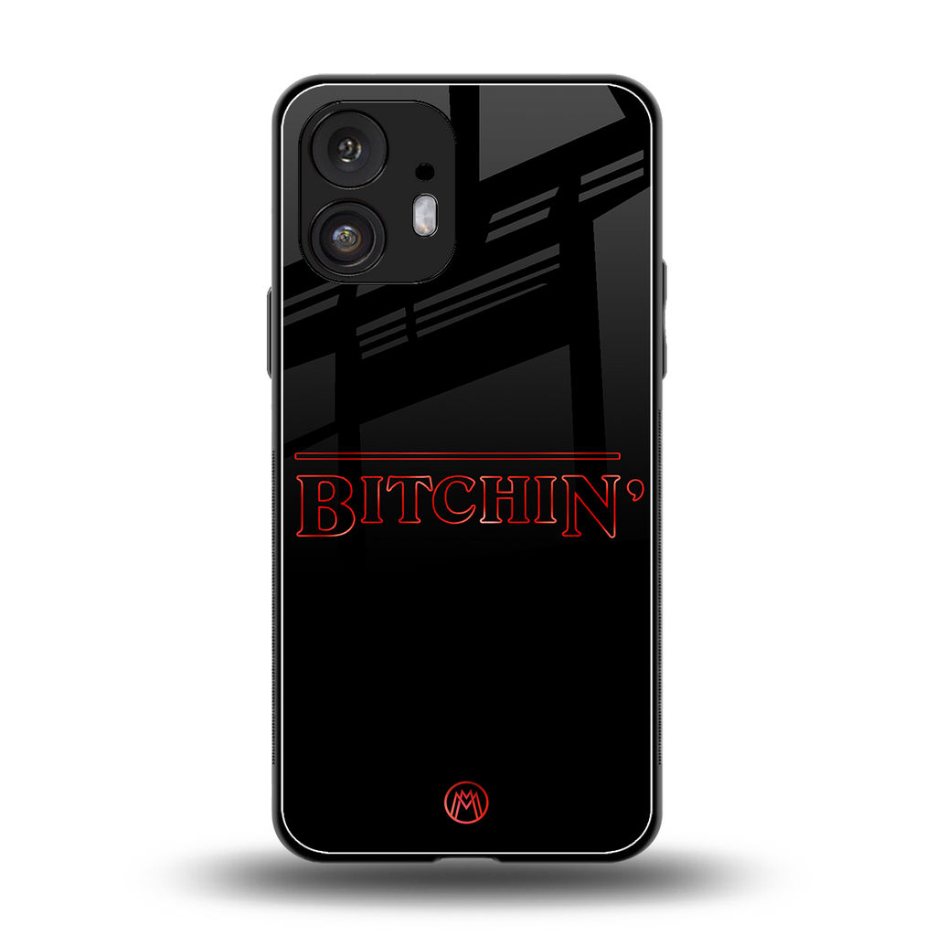 bitchin back phone cover | glass case for nothing phone 2