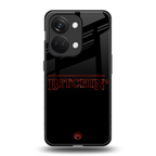 bitchin back phone cover | glass case for oneplus nord 3
