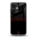 bitchin back phone cover | glass case for oneplus nord ce 3