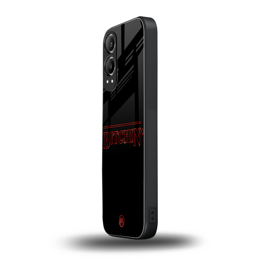 bitchin back phone cover | glass case for oneplus nord ce 4 lite