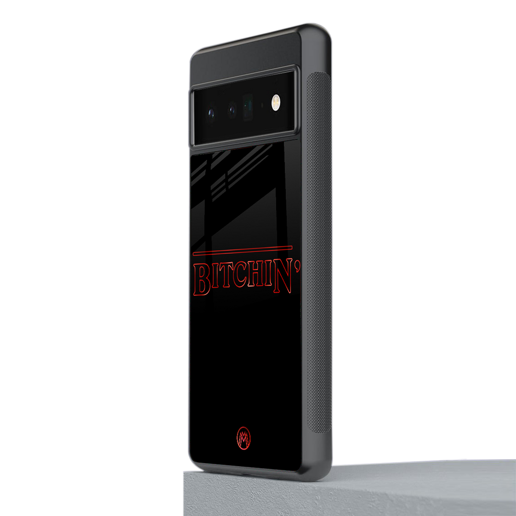 bitchin back phone cover | glass case for google pixel 6 pro