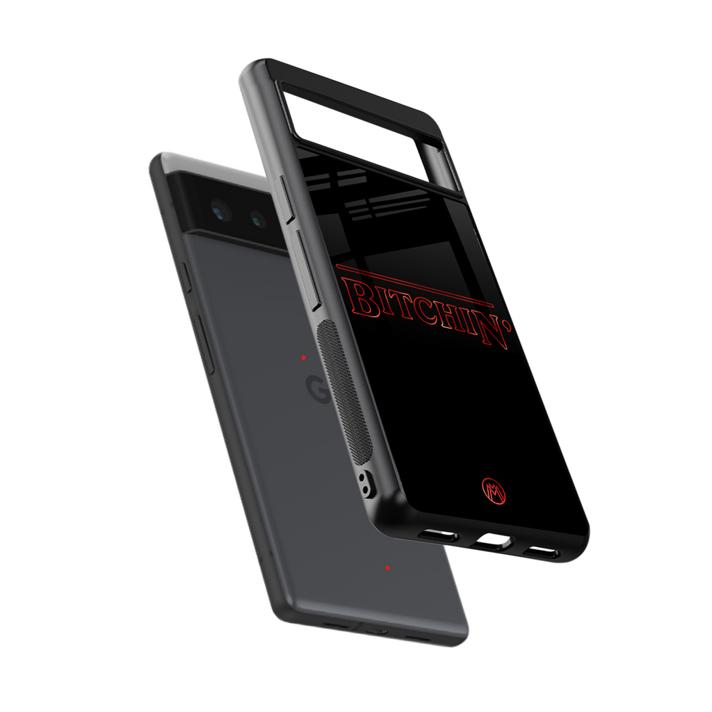 bitchin back phone cover | glass case for google pixel 6