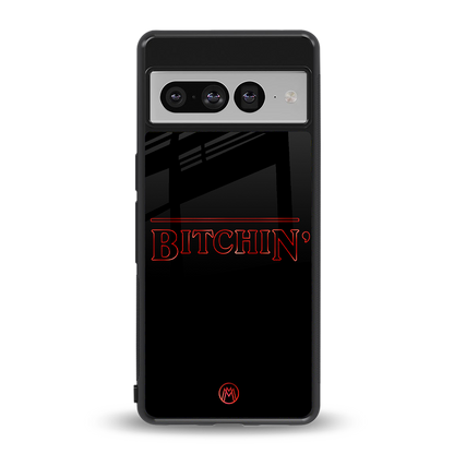 bitchin back phone cover | glass case for google pixel 7 pro
