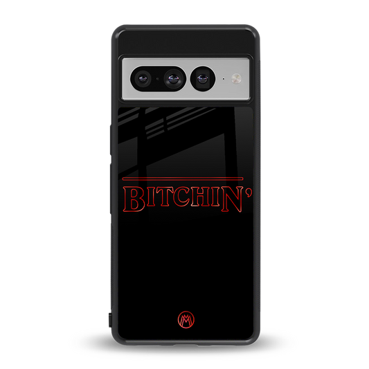 bitchin back phone cover | glass case for google pixel 7 pro