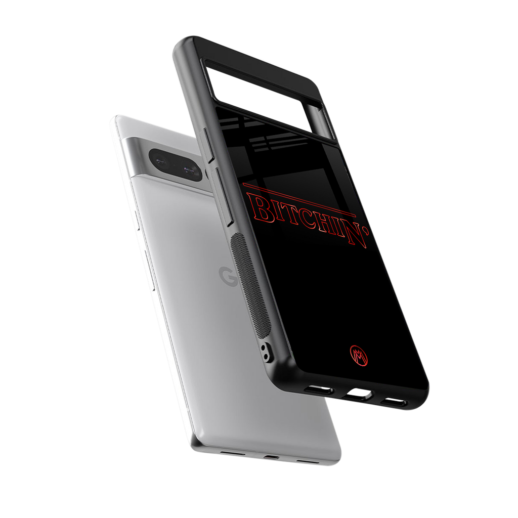 bitchin back phone cover | glass case for google pixel 7 pro