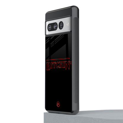 bitchin back phone cover | glass case for google pixel 7 pro