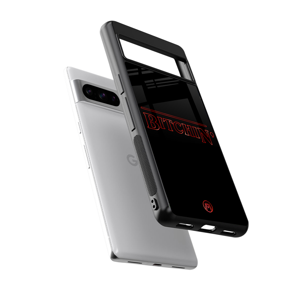 bitchin back phone cover | glass case for google pixel 8 pro