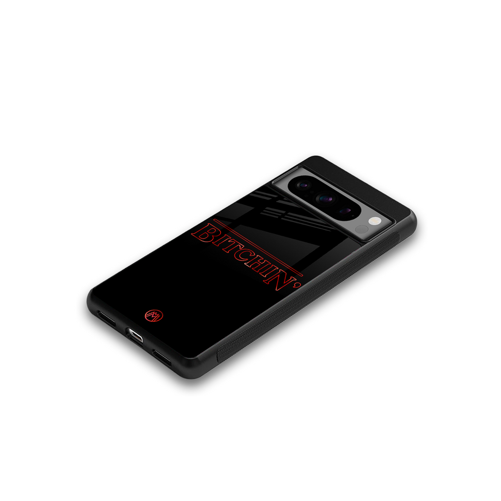 bitchin back phone cover | glass case for google pixel 8 pro