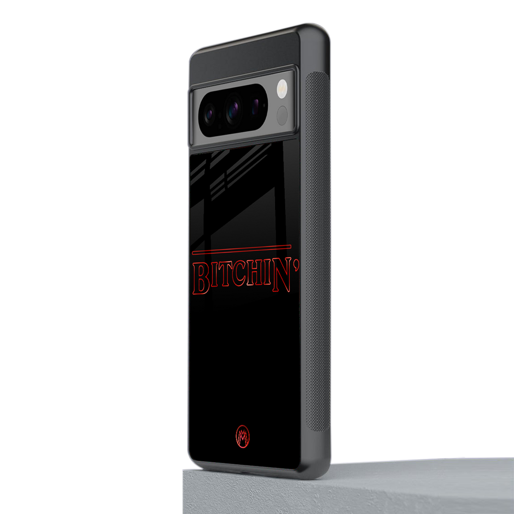 bitchin back phone cover | glass case for google pixel 8 pro