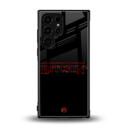 bitchin back phone cover | glass case for samsung galaxy s24 ultra