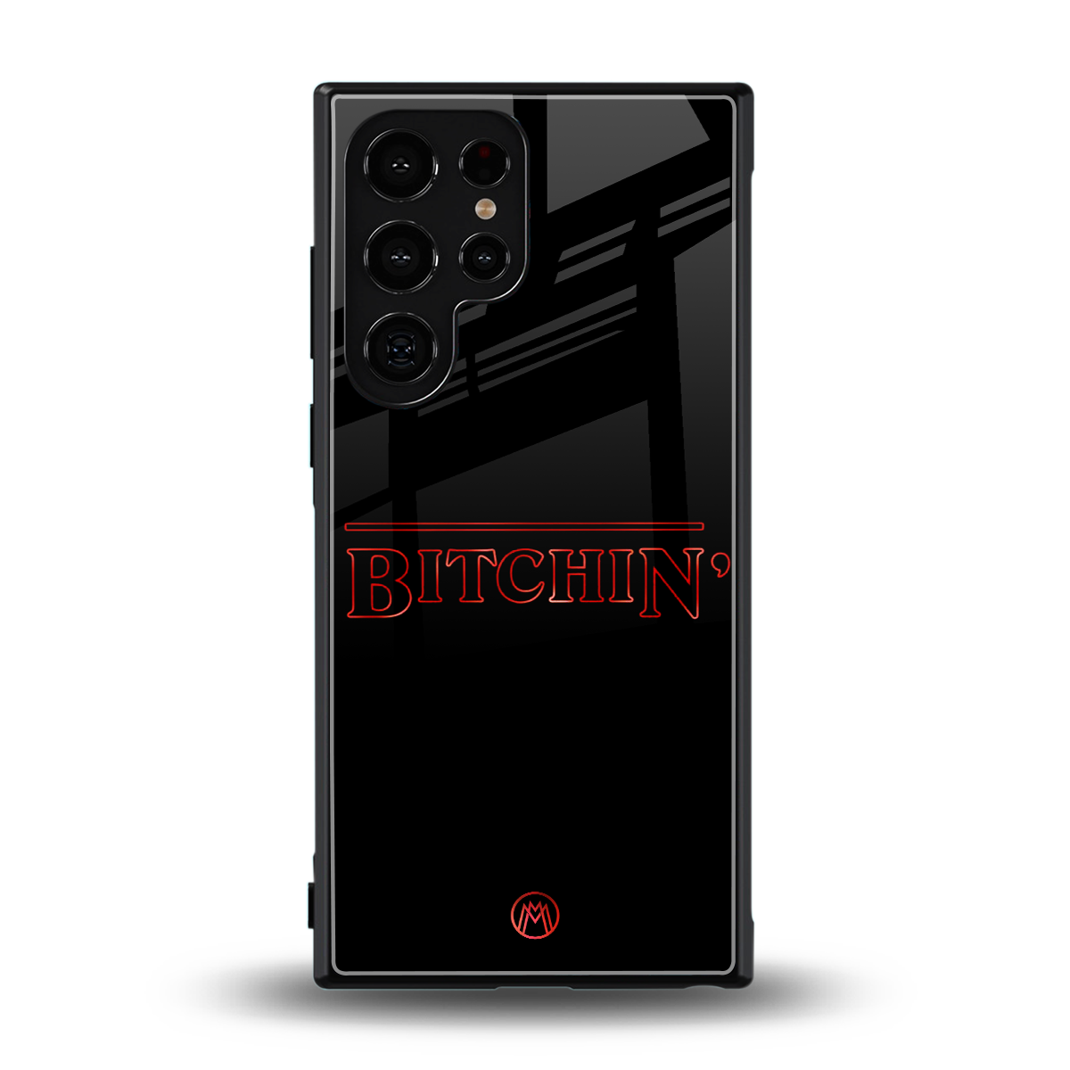bitchin back phone cover | glass case for samsung galaxy s23 ultra
