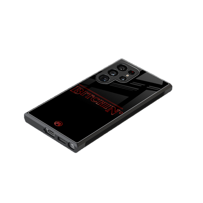 bitchin back phone cover | glass case for samsung galaxy s24 ultra
