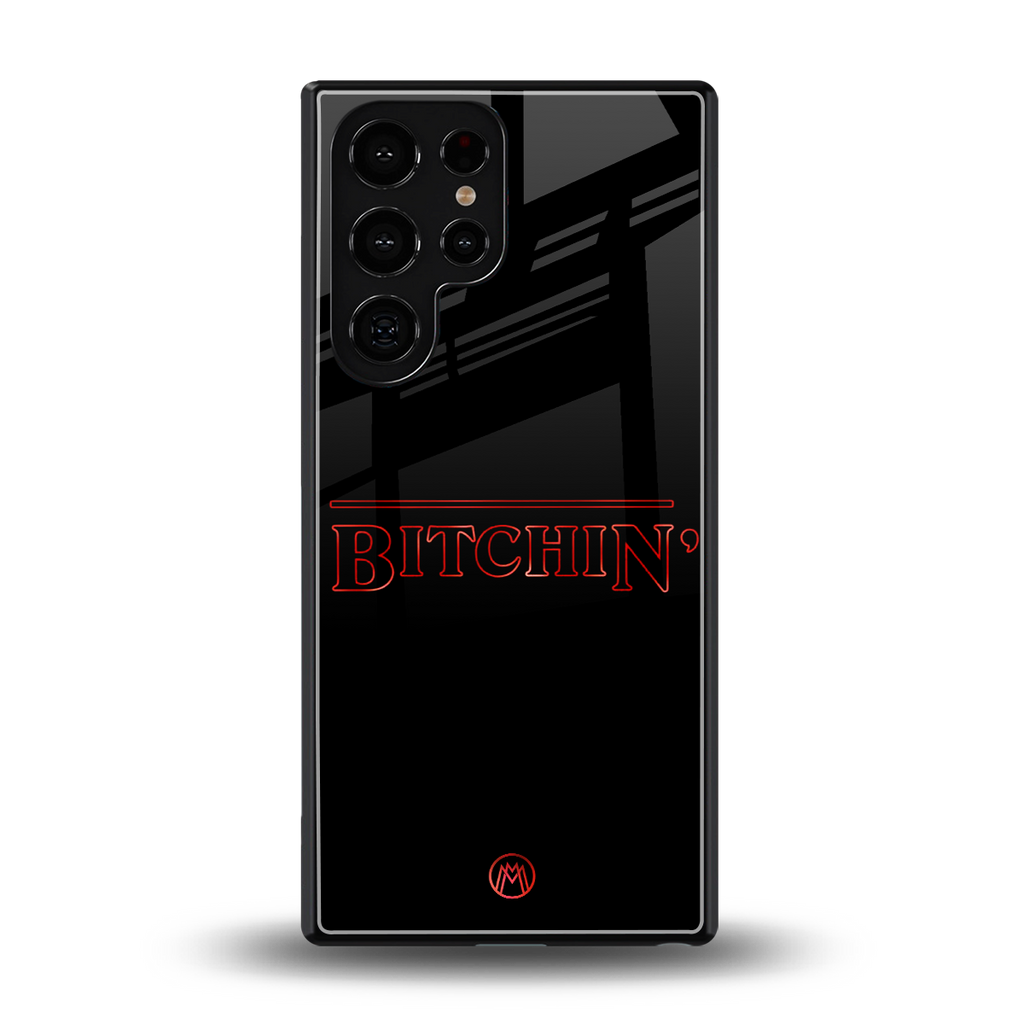 bitchin back phone cover | glass case for samsung galaxy s25 ultra