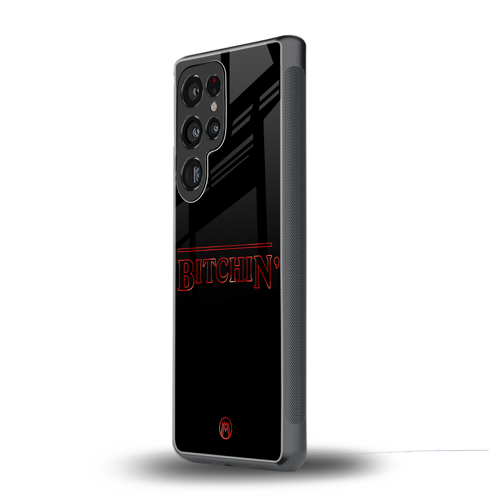 bitchin back phone cover | glass case for samsung galaxy s25 ultra