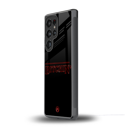 bitchin back phone cover | glass case for samsung galaxy s25 ultra