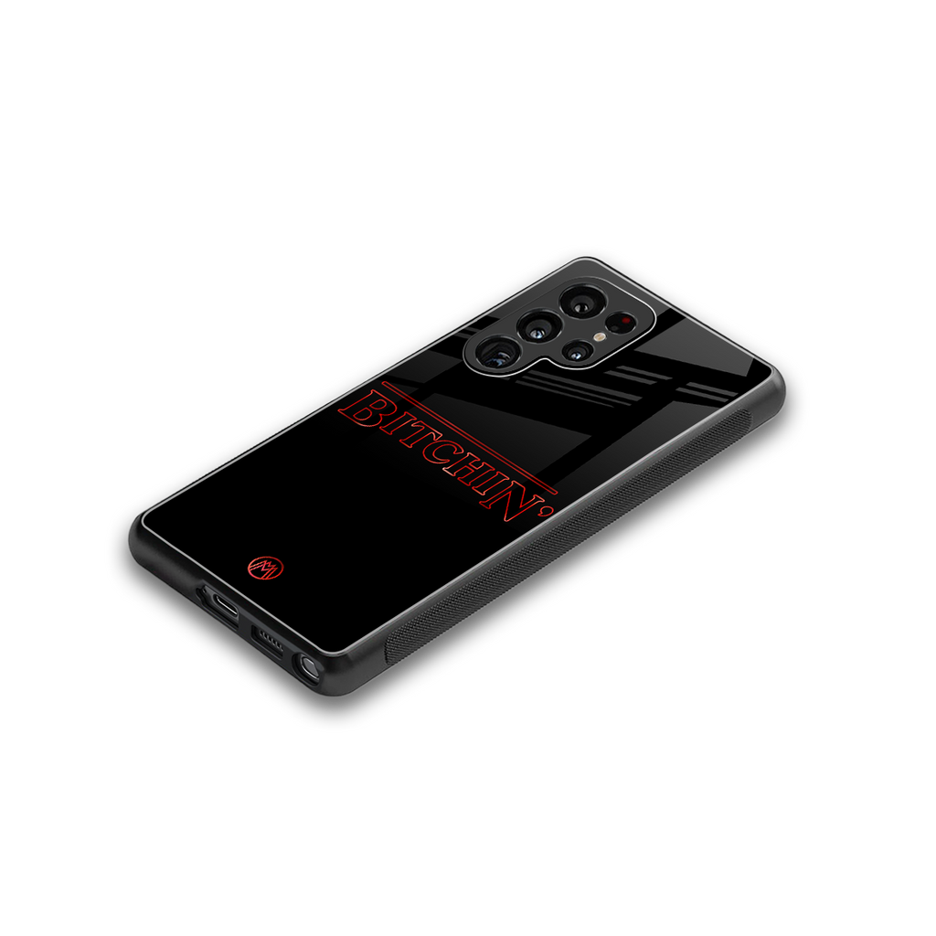 bitchin back phone cover | glass case for samsung galaxy s25 ultra