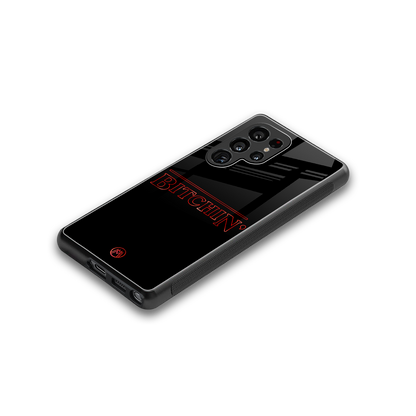 bitchin back phone cover | glass case for samsung galaxy s25 ultra