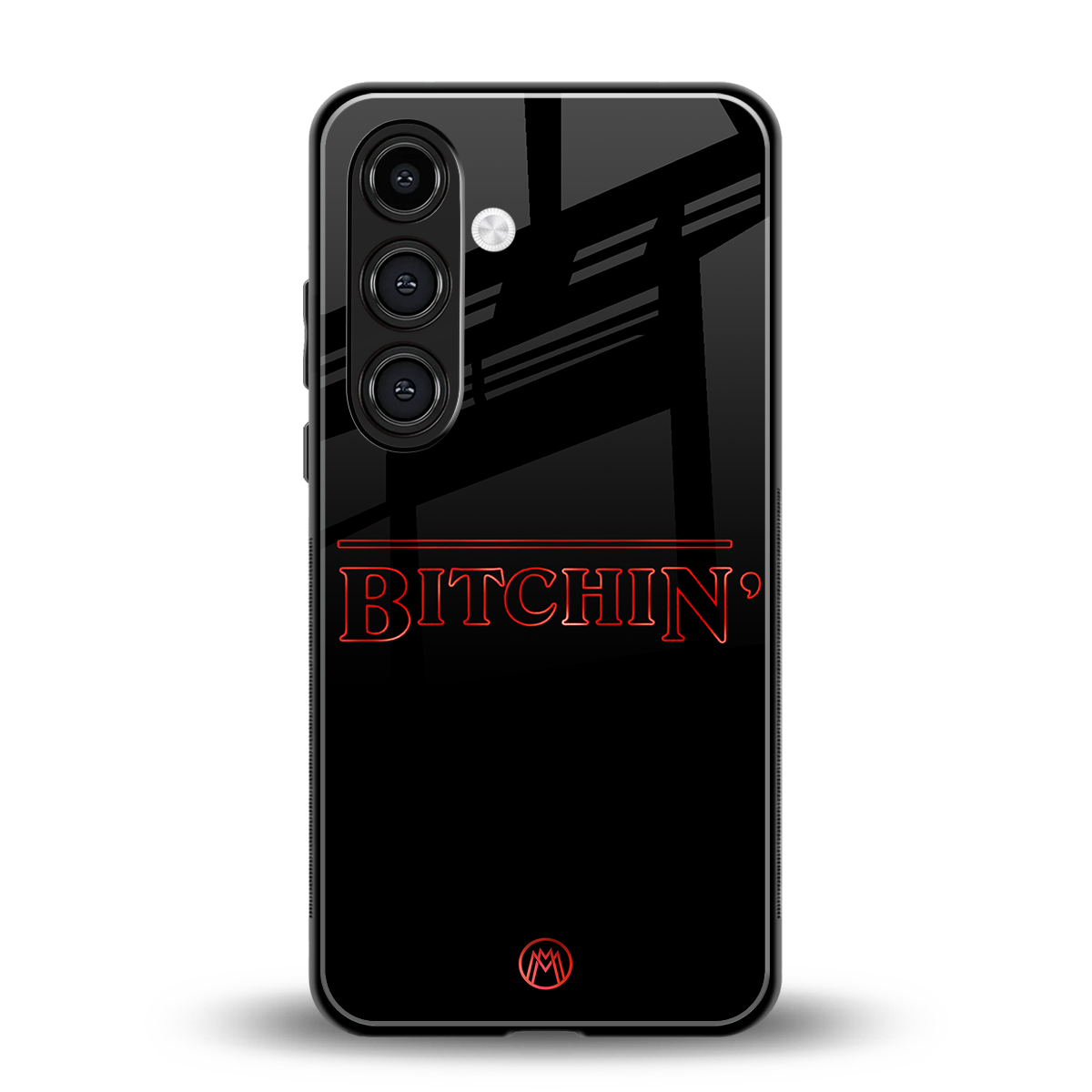 bitchin back phone cover | glass case for samsung galaxy s24 plus