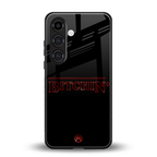 bitchin back phone cover | glass case for samsung galaxy s23 plus