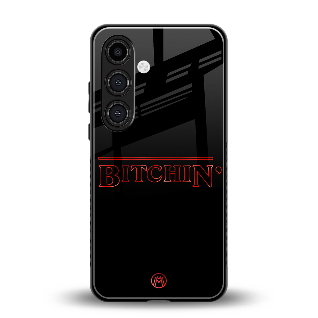 bitchin back phone cover | glass case for samsung galaxy s23