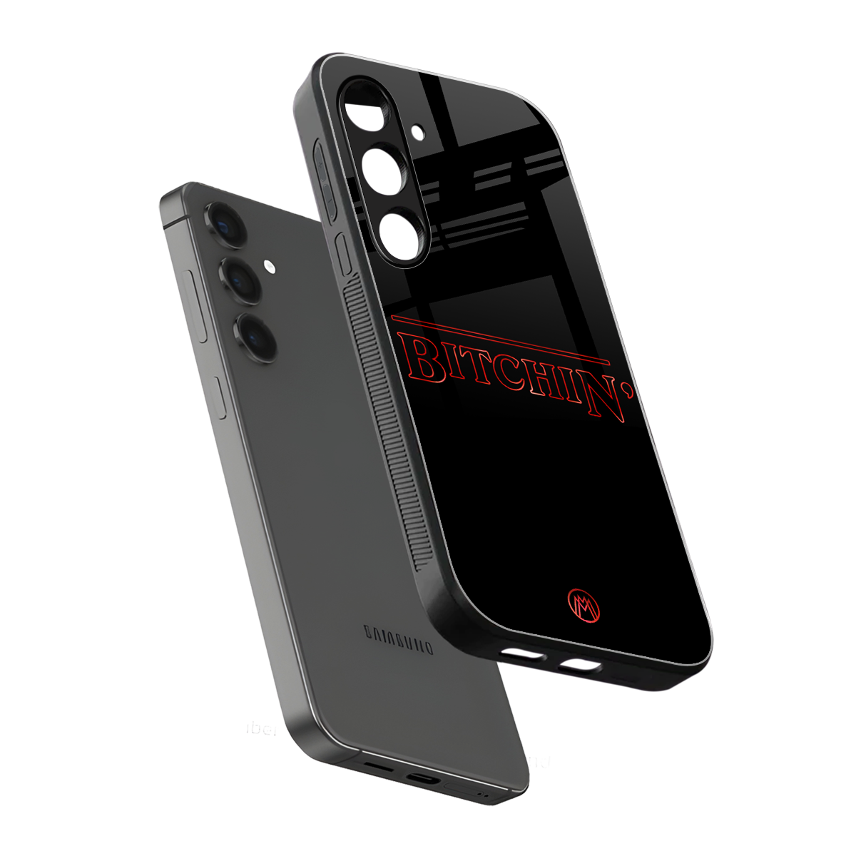 bitchin back phone cover | glass case for samsung galaxy s23 plus