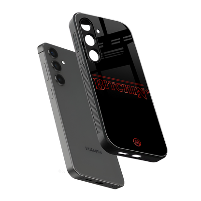 bitchin back phone cover | glass case for samsung galaxy s23 plus