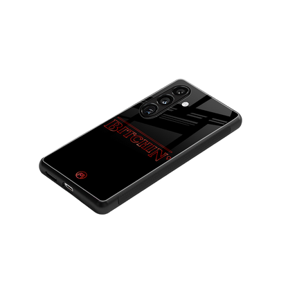 bitchin back phone cover | glass case for samsung galaxy s24 plus