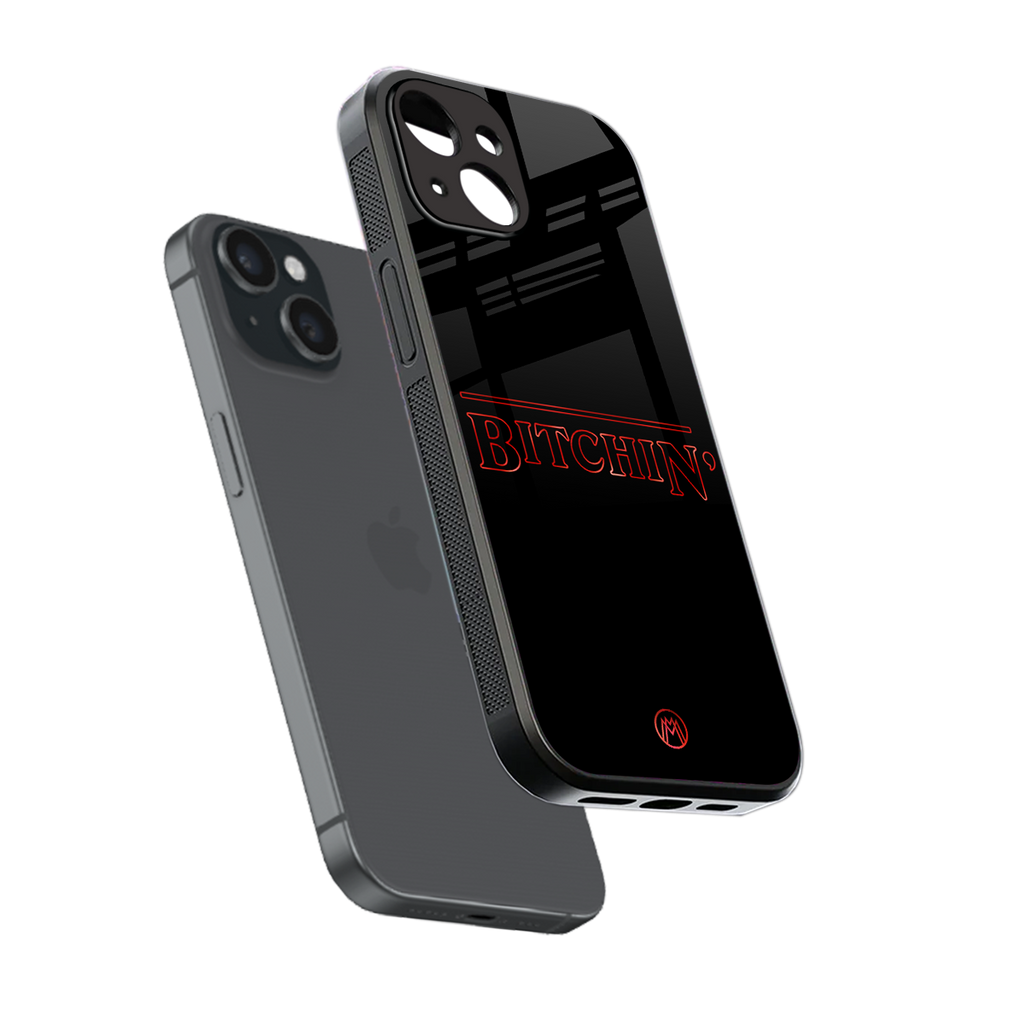bitchin back phone cover | glass case for iphone 15