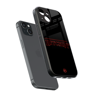 bitchin back phone cover | glass case for iphone 14