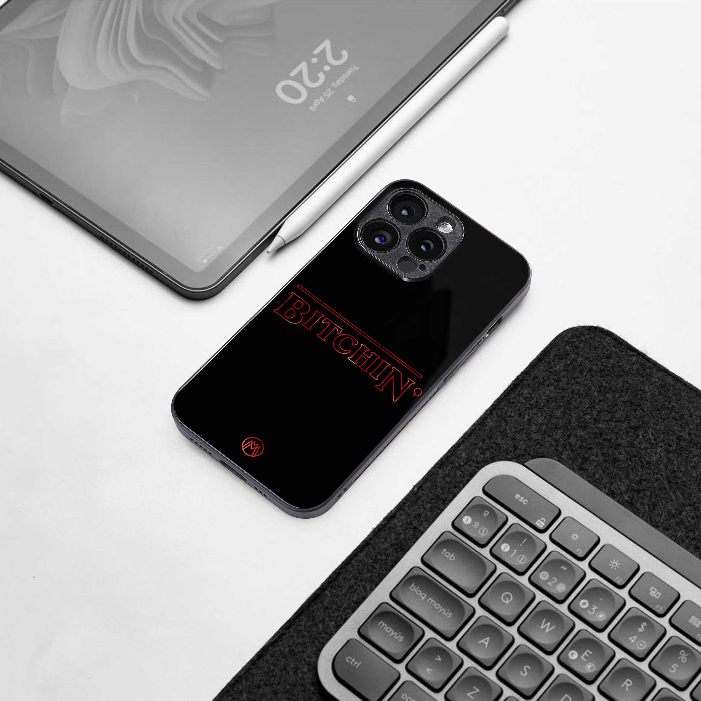 bitchin back phone cover | glass case for oneplus nord ce 4