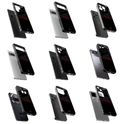 Durable Glass Back Mobile Case for iPhone, Samsung, OnePlus, Google Pixel, Redmi, Vivo, Oppo